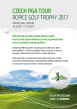 Pozvánka pro veřejnost na golfový turnaj PGA 20.8. - 21.8.2017, vstup ZDARMA